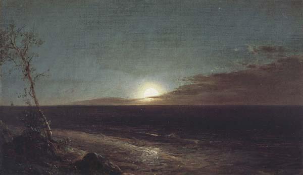 Frederic E.Church Moonrise oil painting image